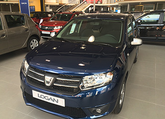 Modèle d'exposition Dacia Logan